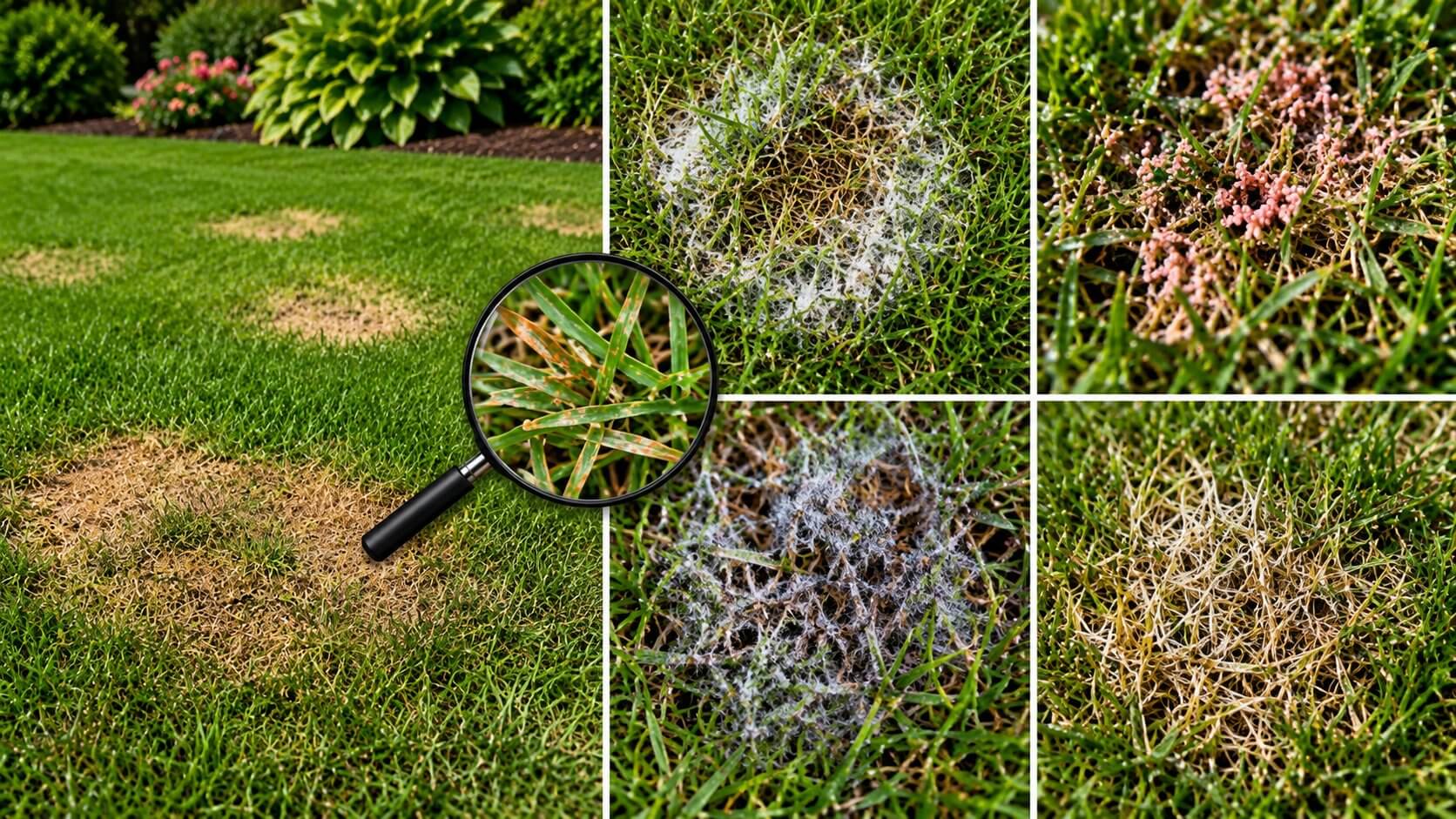 Lawn Fungus Identification: 7 Common Diseases & Treatments | Lawnity